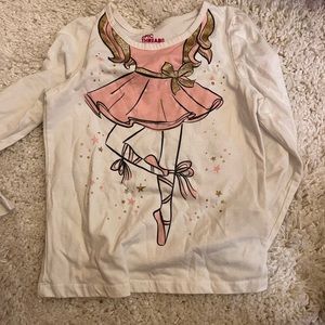 Lot of five long sleeve size 6 shirts